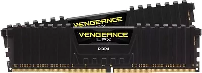 Corsair Vengeance LPX 16GB (2 X 8GB) PC4-25600 (DDR4-3200) Memory... • $10