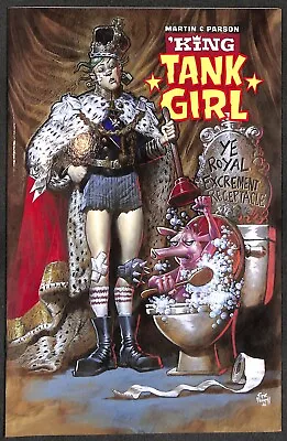 King Tank Girl #1 Reverse Centerfold Poster Special Edition Eric Powell Variant • £9.95