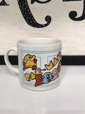 Vintage VTG Pac Man Midway Coffee Mug  1980s Grindley England  • $12.99
