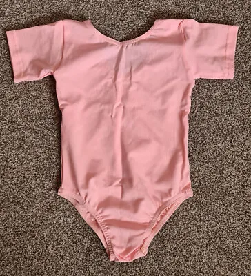 £7.50 • Buy Girls Starwear Pre-Primary Cotton Short Sleeved Leotard - Pink / Lilac Size 00-2