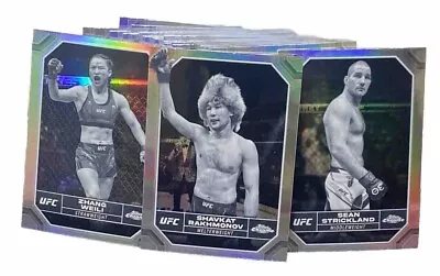 2024 Topps Chrome UFC - Negative Refractors - Pick Your Cards • $1.99