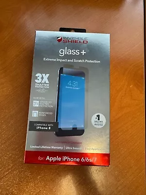 Invisible Shield Glass +  Apple IPhone 6/6s/7 New • $8