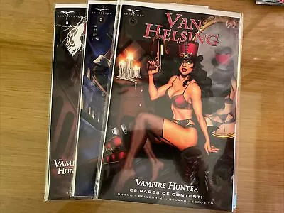 Zenescope Comics Van Helsing Vampire Hunter 123 Complete Lot Run • $5