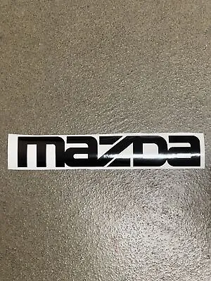 Black Tailgate Sticker Decal For 85-93 Mazda B220 B2600 Pickup Truck Emblem • $16.95