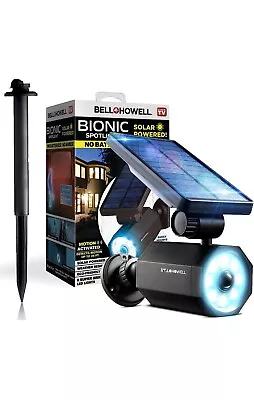 Bell + Howell Bionic Spotlight Original LED Solar Outdoor Motion Sensor Light • $24.95