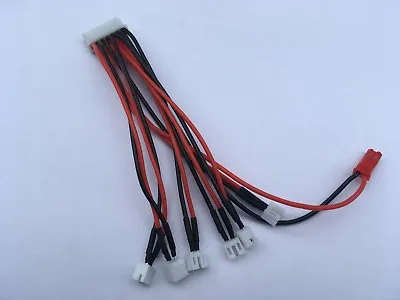 MCPX 1 To 6 Charging Balance Lead Cable Adaptor For 3.7V 1S LiPo Battery • $4.29