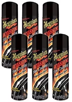 MEGUIAR’S Hot Shine High Gloss Tire Coating 15 Oz 6 Packs • $52.60