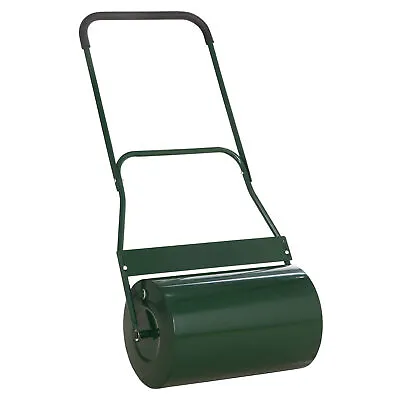 Outsunny 40L Lawn Roller Grass Ground Garden Push / Tow Landscaping Erasing Sod • £50.99