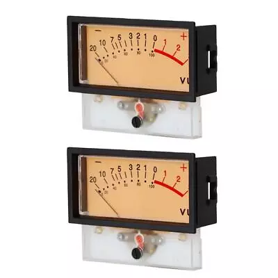 2 Pieces Panel VU Meter 0-500ua For Audio With Backlight • $29.90