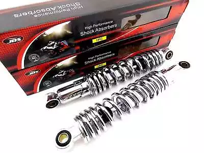 YAMAHA XV250 VIRAGO 300mm JBS CHROME REAR SHOCK ABSORBERS EYE TO EYE NC • $92.62