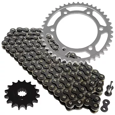 Black Drive Chain And Sprocket Kit For Yamaha YZF-R1 1998-2003 530-Chain Type • $44.01