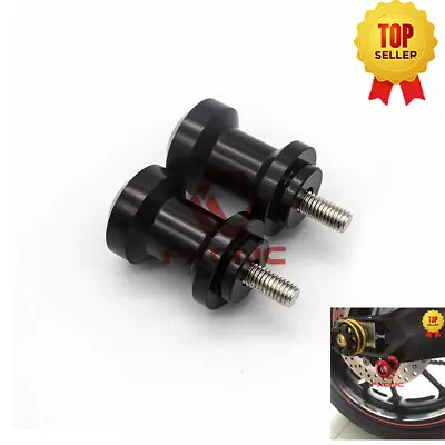 FXCNC 6mm CNC Swingarm Spools Bobbins Slider Frame For FZ8 FZ6 FZS600 YZF R1 R6 • $5.99