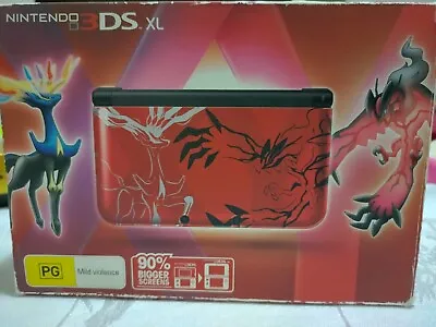 Nintendo 3DS XL Pokemon X Y Red Limited Edition Nintendo 3DS • $500