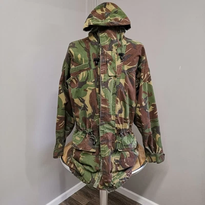 £80 • Buy Woodland Dpm Seyntex 1999 Parka  Hooded Jacket Large Genuine British Military