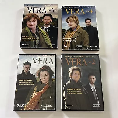 VERA Sets 1-4 Collection Seasons DVDs DVD Multi-Disc Sets • $29.99