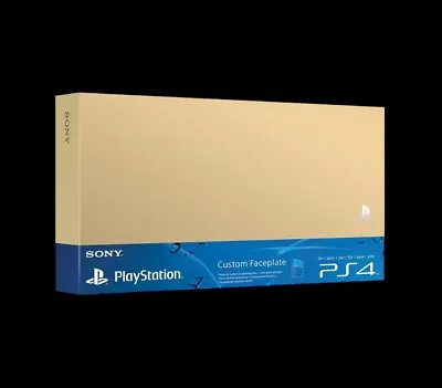 $18.95 • Buy Sony Ps4 Custom Gold Faceplate Genuine Sony PlayStation 4 Faceplate HDD Covert