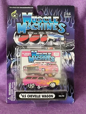 Lot Of 4 Muscle Machines Diecast Cars - MIB • $27.21