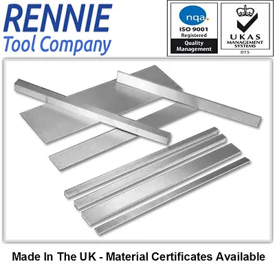 1mm Gauge Plate - All Widths - 500mm Long G.F.S. O1 Tool Steel Ground Flat Stock • £20.99