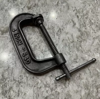 Vintage 4  HARGRAVE No. 540 Standard Clamp FREE SHIPPING • $19.99