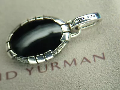 5.8 Grams David Yurman Sterling Silver 925 Black Onyx Southwest Amulet Pendant • $290