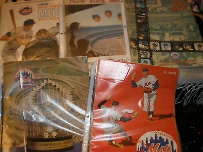New York Mets Year Book Or Program Scorecard 1966-1970 (YOU CHOOSE YEAR) • $18