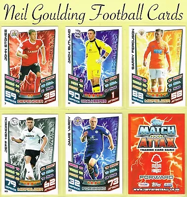 Topps MATCH ATTAX 2012-2013 ☆ Championship ☆ Football Cards #1 To 180 • £0.99