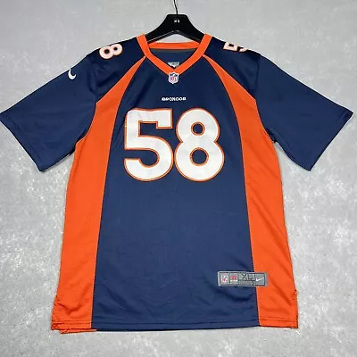 Nike On The Field Denver Broncos Jersey Youth XL Von Miller Navy Sewn Football • $29.80