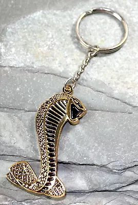 Mustang Cobra Key Chain Fob Remote Ring Keychain GT 500 Roush Saleen 5.0 4.6 • $4.99