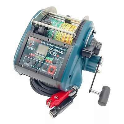 Miya Epoch Command X-8s CX-8s Electric Reel 12v Big Game Saltwater Fishing Japan • $848