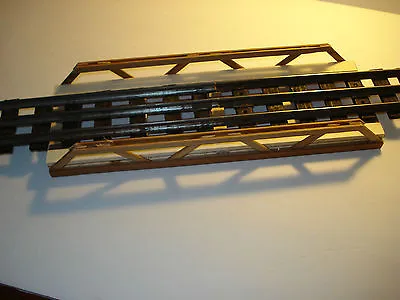 Lionel On30 & 0 Scale Gauge Made In Usa Wood Bridge 8  L X 4  W Fast® Track • $9.99