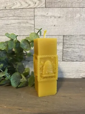 Pure Beeswax Votive Candle - Square - 1 In X 1 In X 2 In Square Votive Candle • $2.75