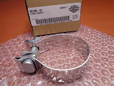 GENUINE Harley Davidson V-ROD  2003-2017 EXHAUST CLAMP. • $25