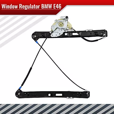 Front Left Side Power Window Regulator ForBMW 3 Series E46 2001-2005 W/O Motor • $38.65