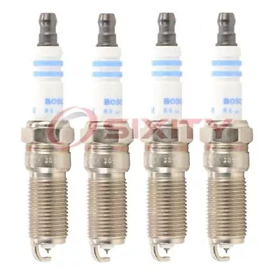 4 Pc Bosch Double Platinum Spark Plugs For 2016 Chevrolet Malibu Limited Om • $33.17
