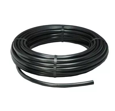 Rain Bird Drip Irrigation Tubing Coil Watering 1/2 Inch X 100ft Heavy Duty Black • $17.99