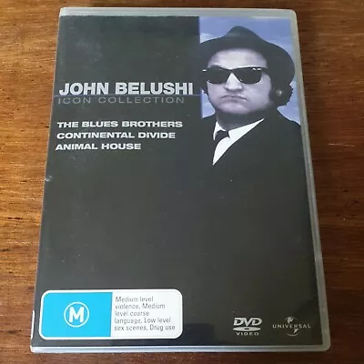 John Belushi Icon Collection DVD R4 Continental Divide Blues Animal House • $39.64