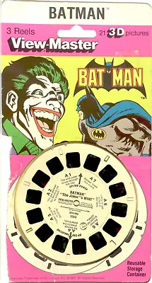 BATMAN THE JOKER'S WILD 3d View-Master 3 Reel Packet  • $19.99