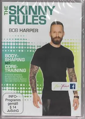 £11.55 • Buy Bob Harper The Skinny Rules Fitness Friends DVD NEW Body Shaping Core Workout