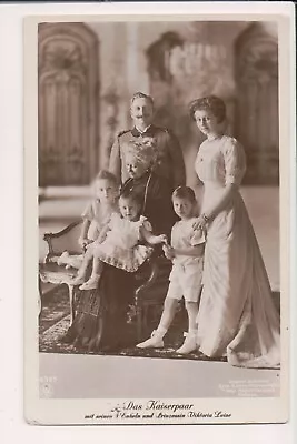 Vintage Postcard Kaiser Wilhelm II Princess Victoria Luise Of Germany & Family • $8.85