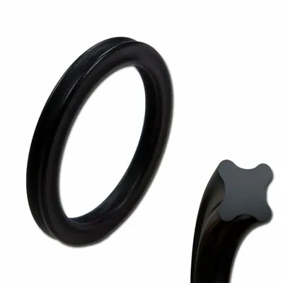 X Ring Quad Ring 0 - 99 Mm Material NBR 70 Shore  • £1.20