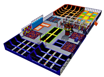 £577004.09 • Buy 18,000 Sqft Commercial Trampoline Park Turnkey Ninja Soft Play Ninja We Finance