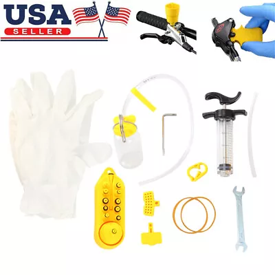 USA Bicycle Bike MTB Hydraulic Disc Brake Oil Bleed Tools Kit For Tektro • $13.99