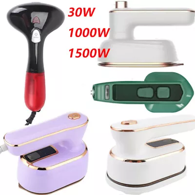 Handheld Micro Steam Iron Portable Mini Travel Professional Iron Garment Steamer • £9.35