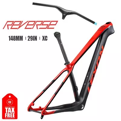 MTB Carbon Frame 29er 2.35 Tire Susper Light Mountain Bike Frameset Accessories • $761.65