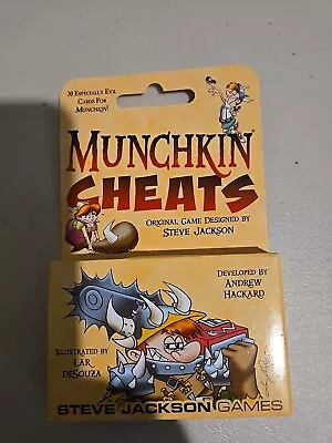 SJG 4262 Munchkin: Cheats - 30 Card Expansion - 1st Edition 2nd Printing 2021 • $12
