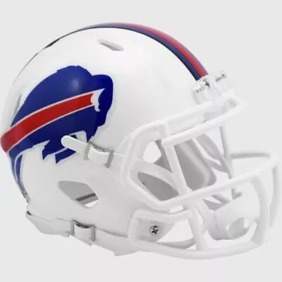 Buffalo Bills Speed Riddell Football Mini Helmet New In Box • $29.95