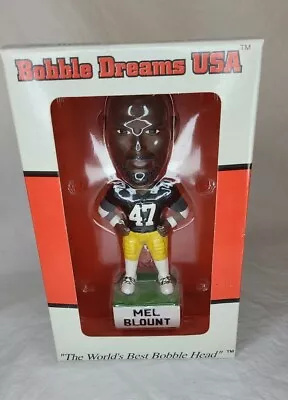 Mel Blount Steelers Bobble Dreams SUPER BOWL STEEL CURTAIN BLOUNT BOBBLE HEAD • $59.99