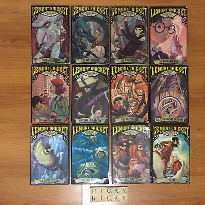 £19.99 • Buy Lemony Snicket Series Of Unfortunate Events-Paperback 12 Book Set/Book 8 Missing