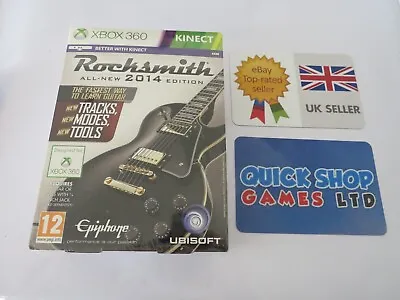 Rocksmith 2014 Edition (Xbox 360) New Sealed Pal • $195.03