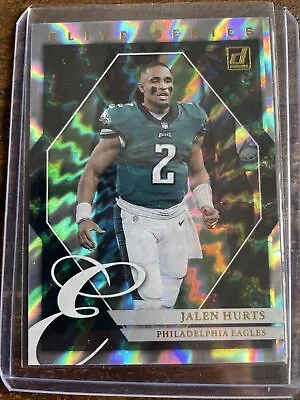 2021 Panini Donruss Football Jalen Hurts Elite Series • $2.50